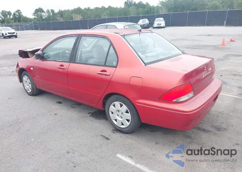 2002 Mitsubishi Lancer Es z USA, uszkodzony, nr VIN JA3AJ26E22U074434
